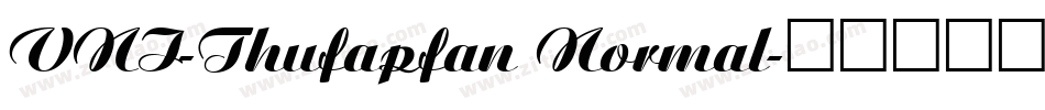 VNI-Thufapfan Normal字体转换